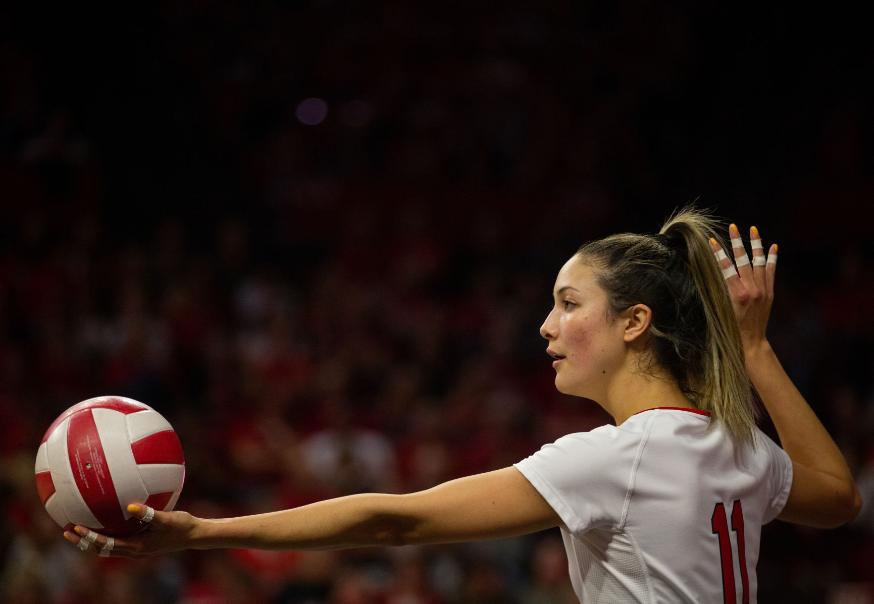 Nebraska Volleyball vs. Iowa Photo No. 15